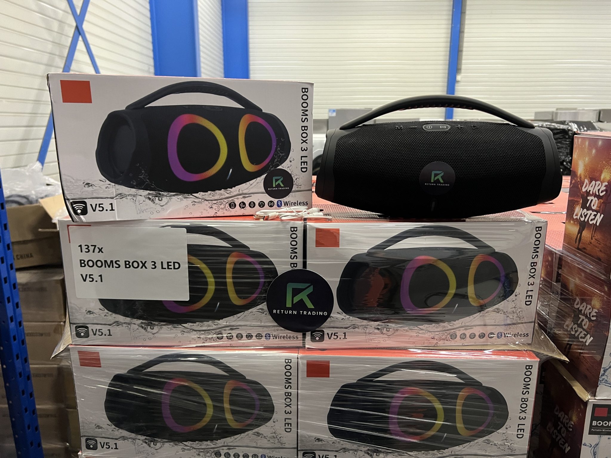 137x BOOMS BOX 3 LED - CazOOm